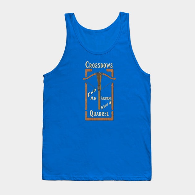 Crossbows Tank Top by KennefRiggles